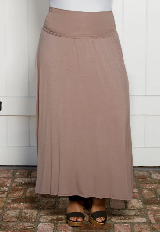 Lightweight Women Long Sleeve Top for Spring and AutumnCalifornia Maxi Skirt