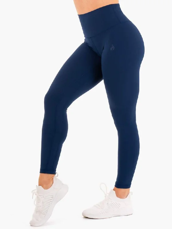 Women's Denim - Look Tight Trousers in Light Blue for a Casual and Versatile OptionRyderwear | NKD High Waisted Leggings - Navy