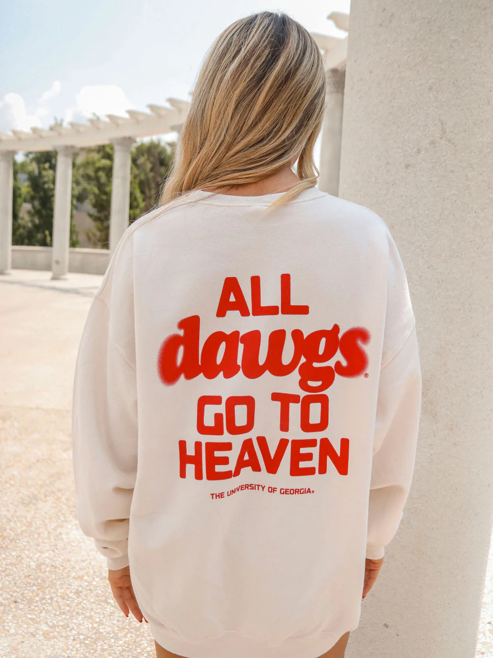 Tie - Front Women's Lambswool Sweaters in Pastel HuesCharlie Southern All Dawgs Go To Heaven Sweatshirt