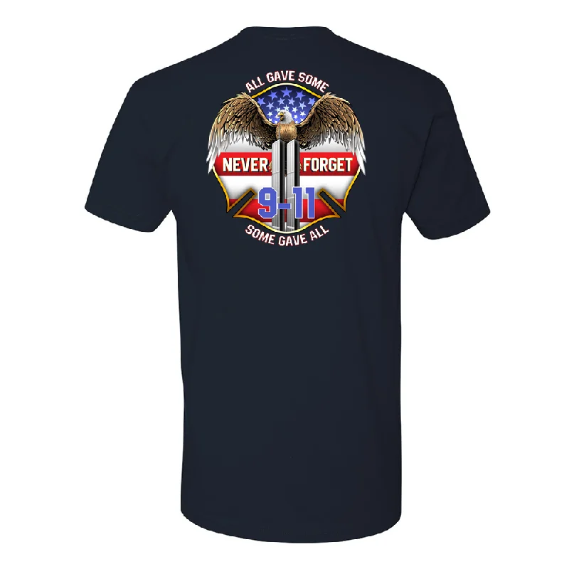 V - Neck Women T Shirt to Enhance the NecklineAll Gave Some, Some Gave All 9/11 Firefighter Premium T-Shirt