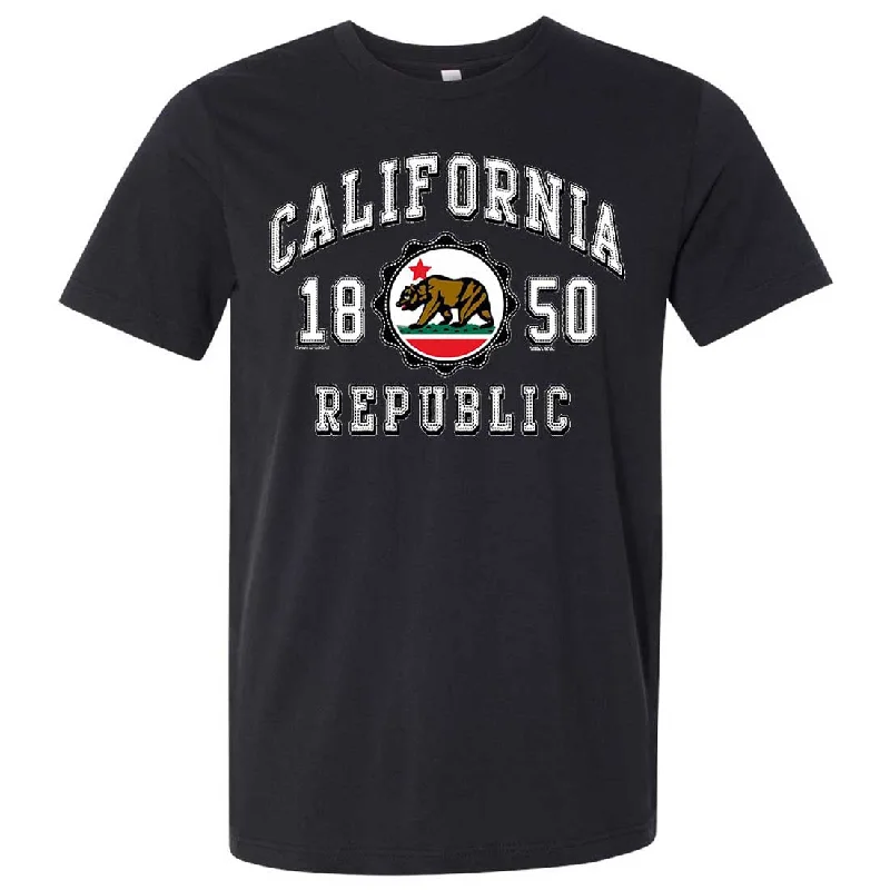 Muscle Women T Shirt for a Sporty and Casual LookCalifornia Republic 1850 Asst Colors Mens Fitted Tee