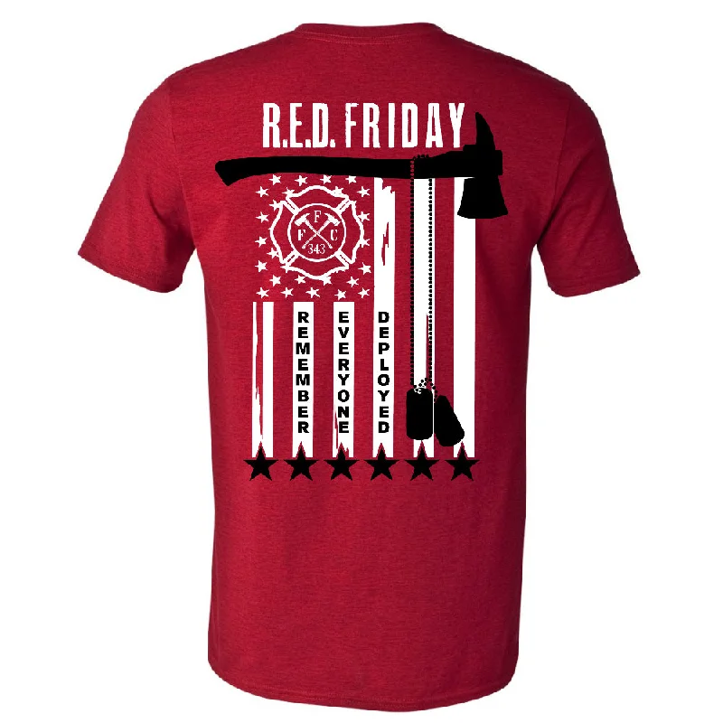 Sheer Women T Shirt for a Stylish and Alluring LookFFC 343 RED Friday Premium T-Shirt