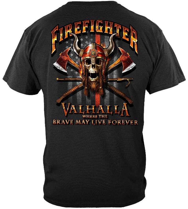 Muscle Women T Shirt for a Sporty and Casual LookFirefighter Viking T-SHIRT