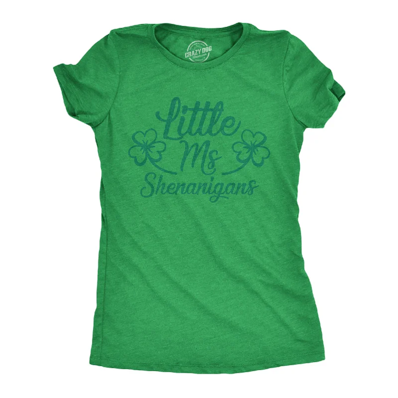 Striped Women T Shirt in a Classic PatternLittle Ms Shenanigans Women's T Shirt