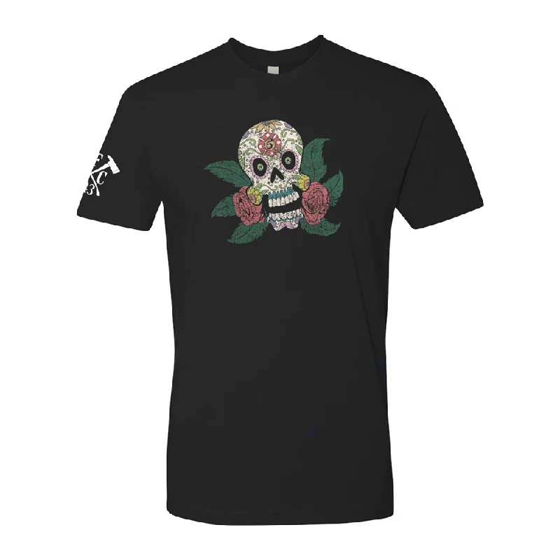 Tie - Dye Women T Shirt with a Bohemian VibeFFC 343 Maltese Sugar Skull Premium T-Shirt