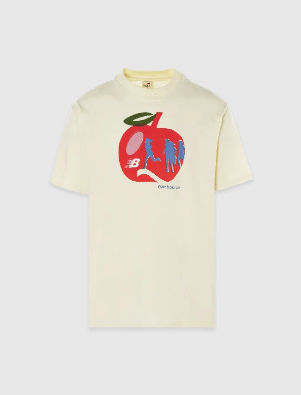 Crop Top Women T Shirt to Pair with High - Waisted BottomsMIUSA APPLE MARA TEE