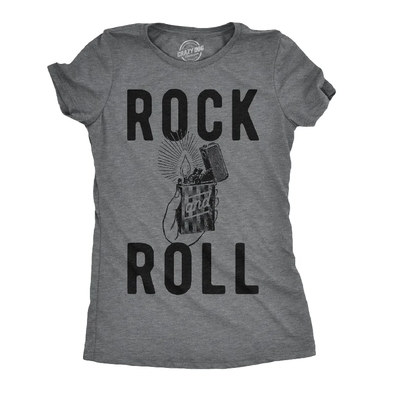 Tie - Dye Women T Shirt with a Bohemian VibeRock And Roll Women's T Shirt