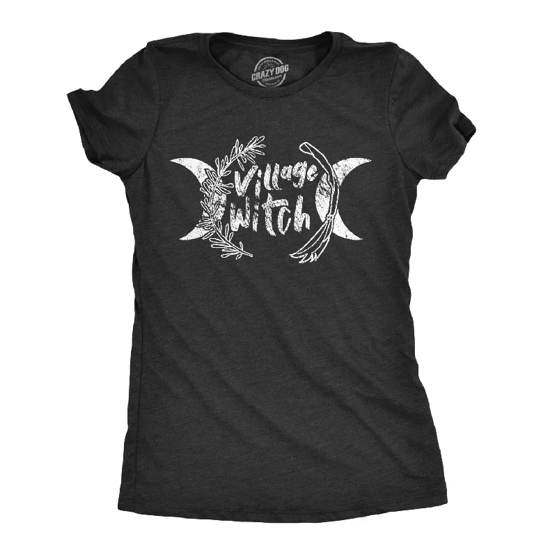 Striped Women T Shirt in a Classic PatternVillage Witch Women's T Shirt