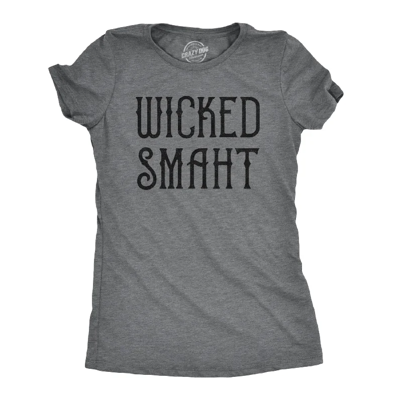 Graphic Print Women T Shirt for a Trendy StatementWicked Smaht Women's T Shirt