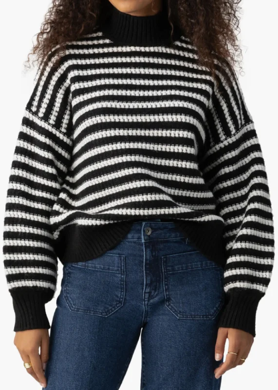 plus size women cardigan for comfortable layeringSanctuary Clothing Keep It Chic Stripe Sweater