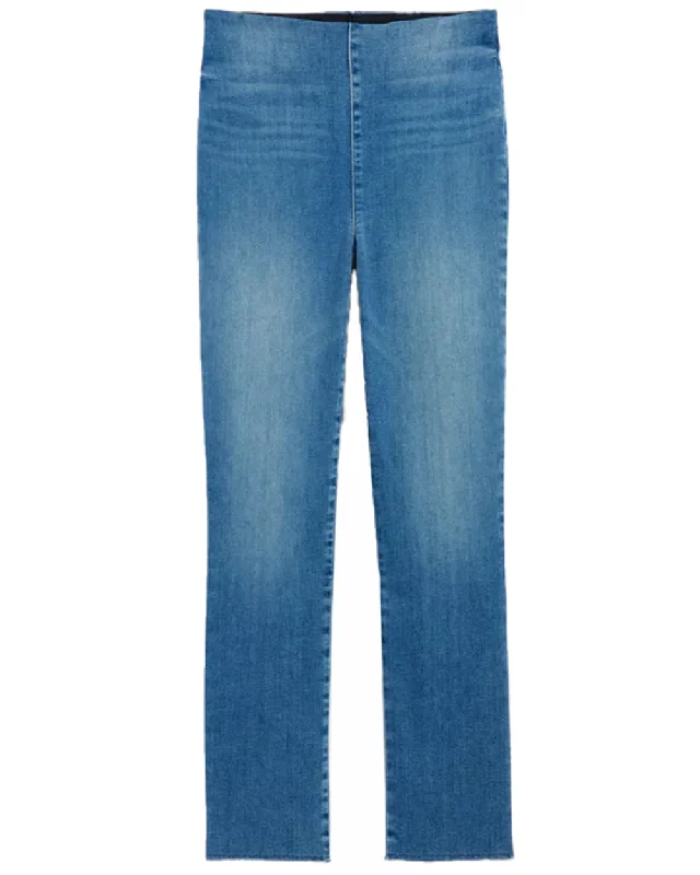 Dark - wash women jeans for a sophisticated and slimming effectDerry Illusion Denim Pant in Medium Wash