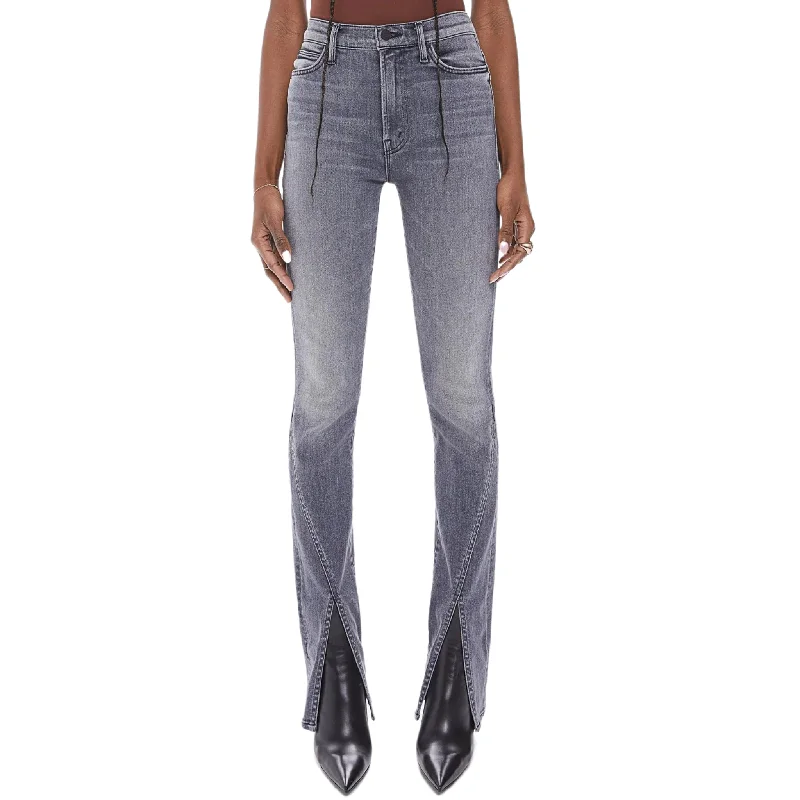 Plus - size women jeans for a comfortable and stylish fitThe Rascal Sliced Up Heel