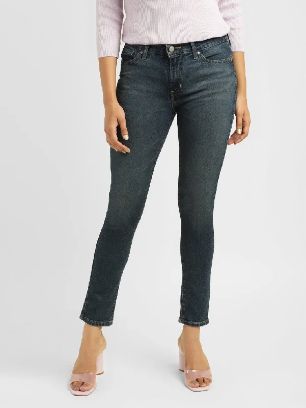 High - rise flare women jeans for a 70s - inspired lookWomen's Mid Rise 711 Skinny Fit Jeans