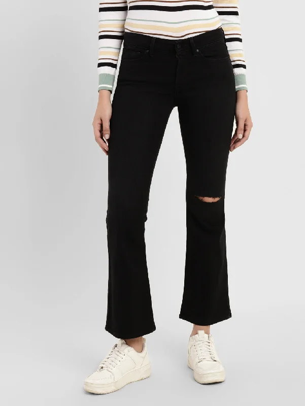 Dark - wash women jeans for a sophisticated and slimming effectWomen's Mid Rise 715 Bootcut Jeans