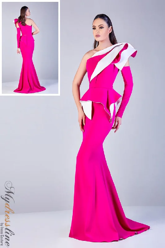 Mermaid - Style Women Dress with a Fitted Silhouette for Special OccasionsSara Badr 26718