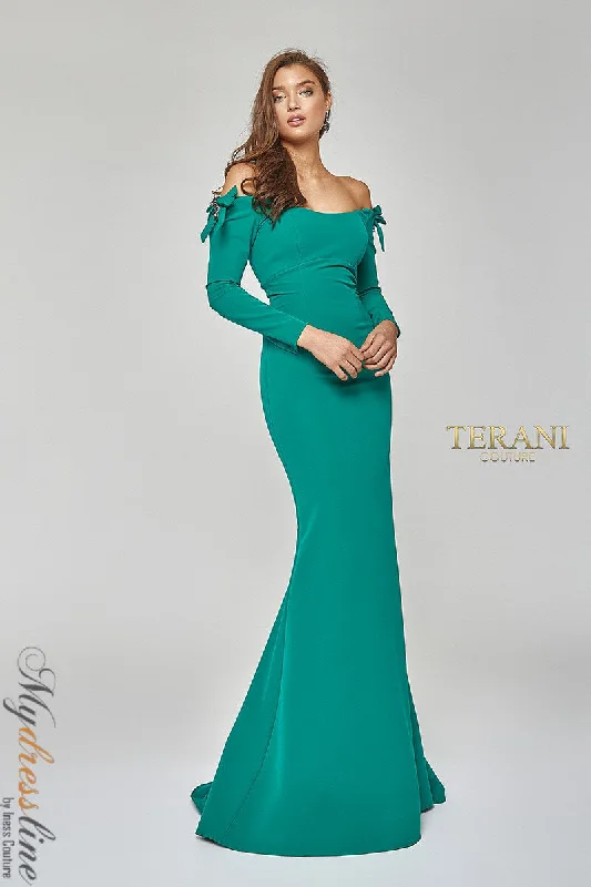 Mermaid - Style Women Dress with a Fitted Silhouette for Special OccasionsTerani Couture 1921E0117