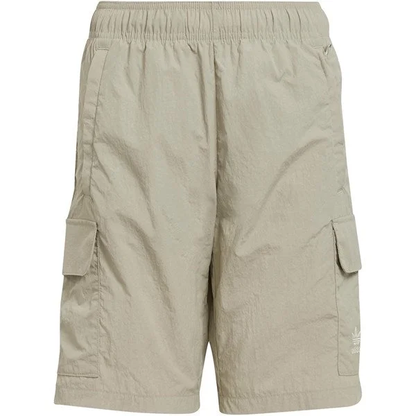 Leather Look Women Shorts for an Edgy and Chic Styleadidas Originals Putty Grey Cargo Shorts