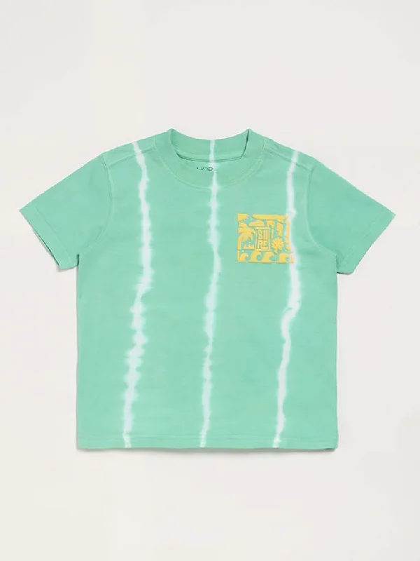 Solid Color Women Shorts in Bright Hues for a Bold StatementHOP Kids Tie-Dye Green T-Shirt