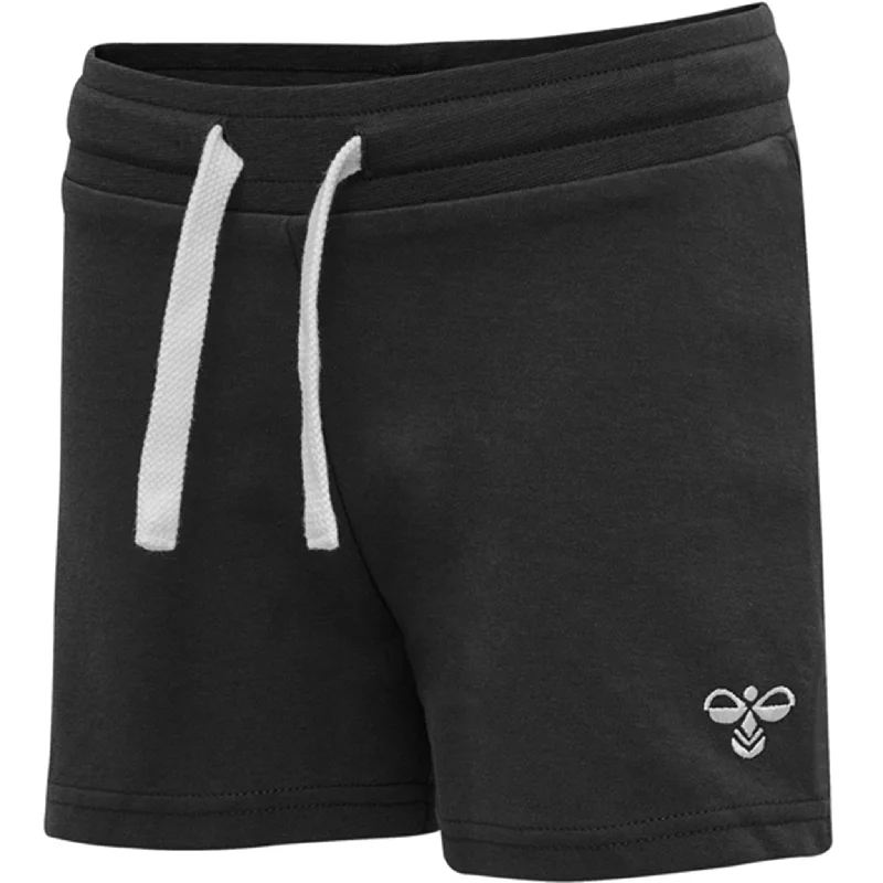 Twill Women Shorts with a Smooth Texture and DurabilityHummel Black Nille Shorts