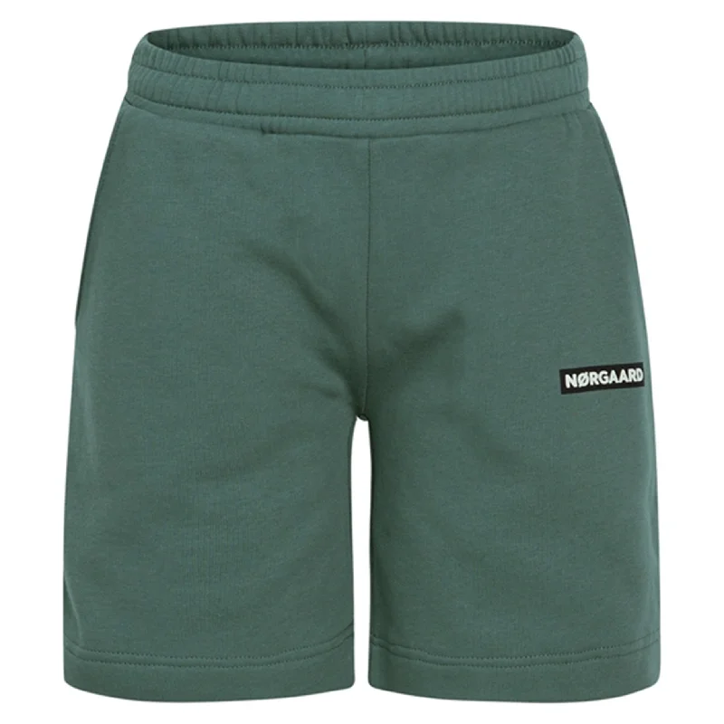 Cargo Women Shorts with Multiple Pockets for FunctionalityMads Nørgaard Organic Sweat Porsulano Shorts Balsam Green