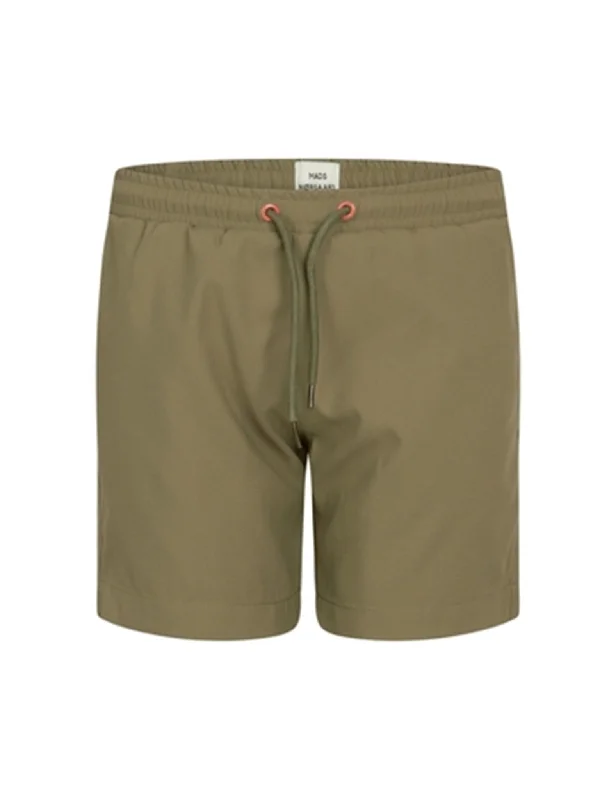 Twill Women Shorts with a Smooth Texture and DurabilityMads Nørgaard Sea Sandrino Shorts Dusky Green