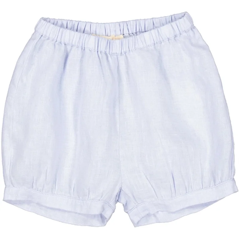 Twill Women Shorts with a Smooth Texture and DurabilityMarMar Blue Mist Pabi S Shorts