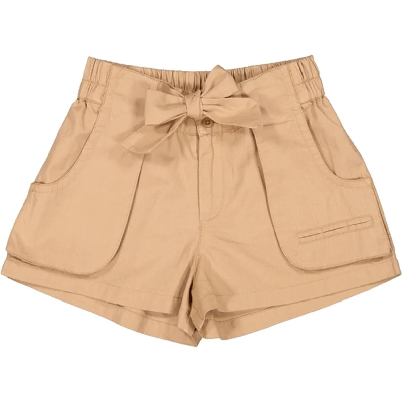 Leather Look Women Shorts for an Edgy and Chic StyleMarMar Light Cumin Piga Shorts