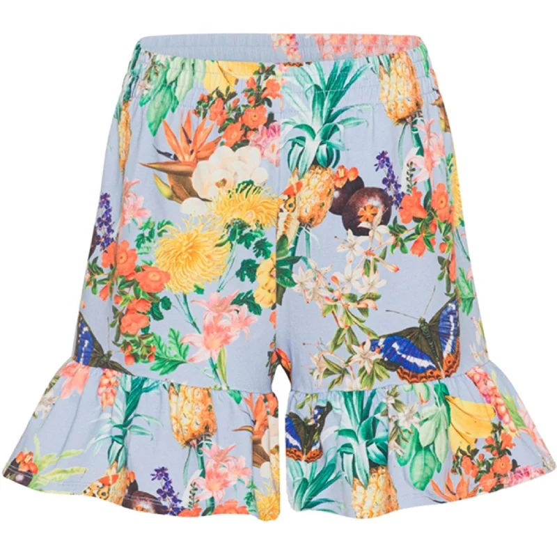 Printed Animal Print Women Shorts for a Wild and Stylish AppearanceMolo Tropical Fruits Almira Shorts