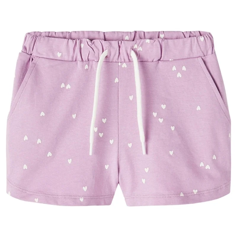 Twill Women Shorts with a Smooth Texture and DurabilityName it Smoky Grape Henny Shorts