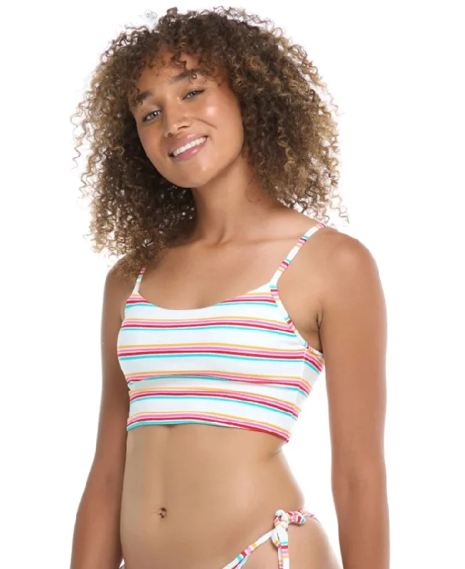 High - performance bikini with quick - drying fabric for active swimmersEIDON COLOR FIELD SELENA CROP TOP