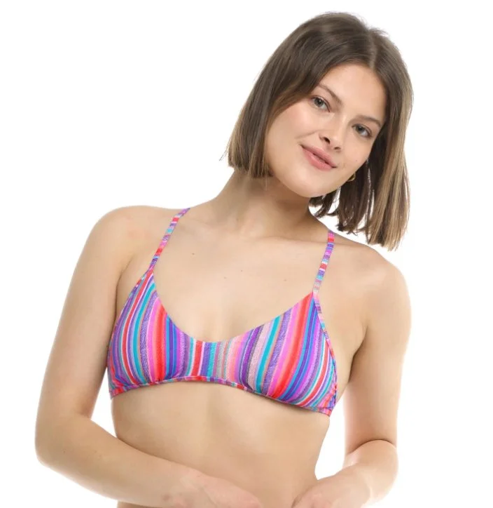 Sustainable bikini made from recycled materials for eco - conscious beachgoersEIDON VINICUNCA MADISON BIKINI TOP