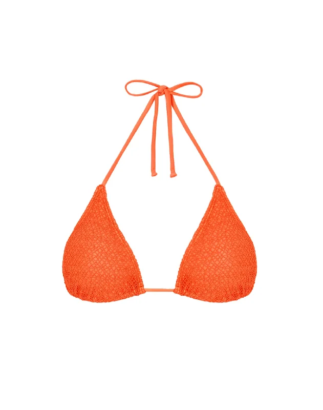 High - performance bikini with quick - drying fabric for active swimmersMesh Tri Top - Cardamom