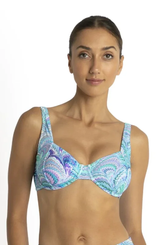 UV - protection bikini for safe sun exposure during beach daysSunseeker Mystic Panelled D/DD Bra